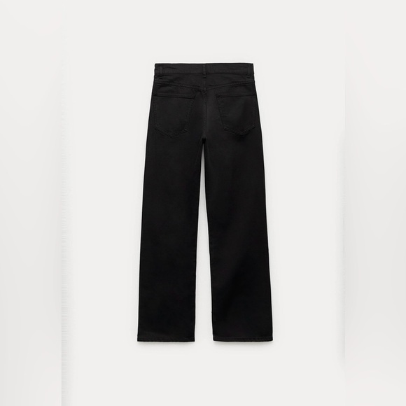 NWT Zara HIGH-WAISTED RELAXED ZW JEANS Size 27 or Size 4 - Picture 3 of 11